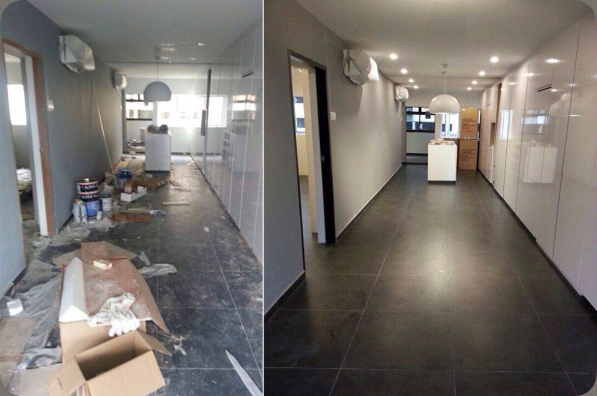 Servicio de limpieza comercial